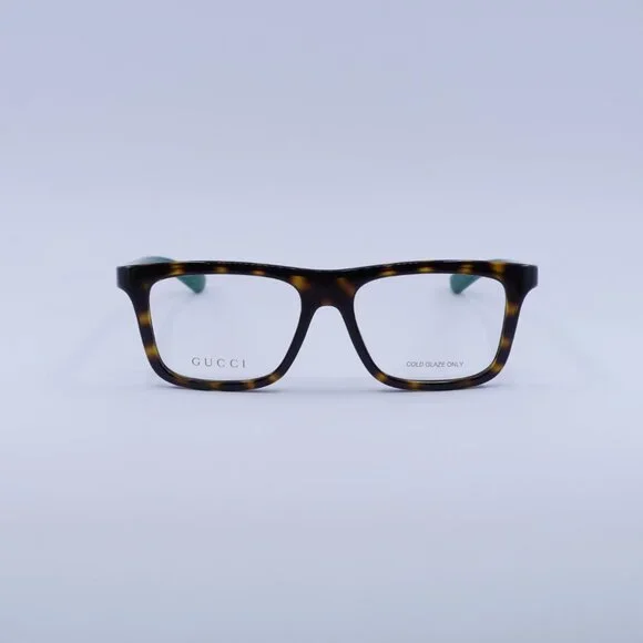 Gucci GG1737O Eyeglasses Havana Grey Acetate GUCCI GG1737O-004-54 Eyeglasses Eye Glasses 004 HAVANA  main image 2